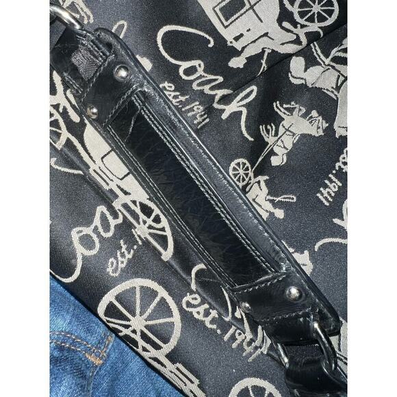 Coach Ashley Grace Horse & Carriage Anniversary satchel bag F15656 - Picture 9 of 11